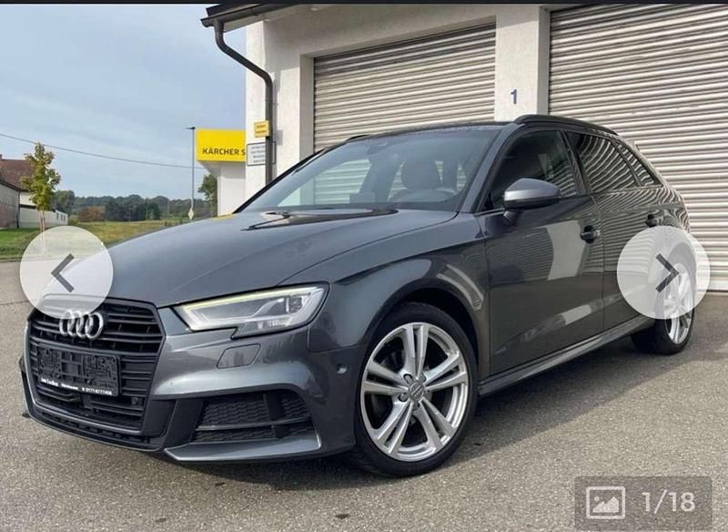 Grau Gebraucht 2019 Audi A3 Sport Kleinwagen | 18.990 € (Fairer Preis) - Bild 1/4