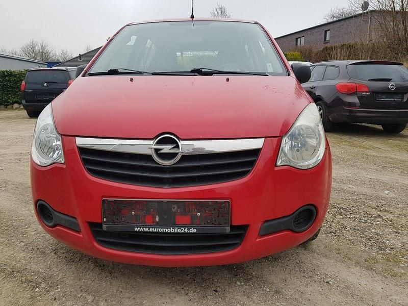 Rot Gebraucht 2009 Opel Agila Kleinwagen | 900 € (Superpreis) - Bild 1/4