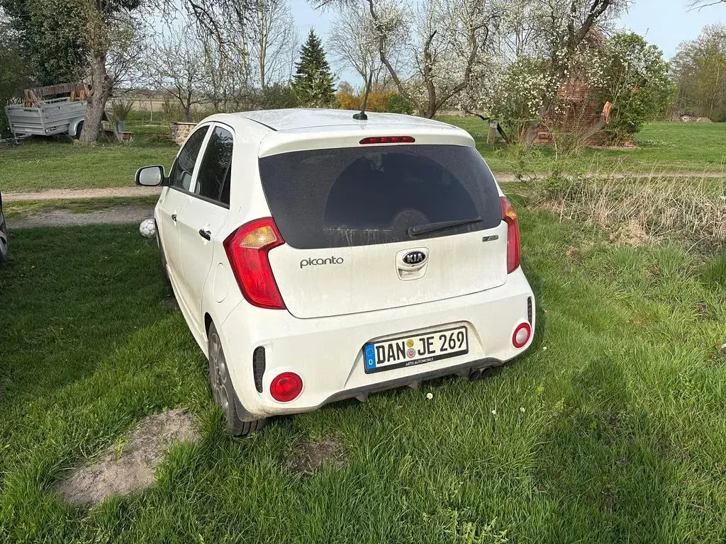 Gebraucht Kia Picanto DREAM-TEAM Edition 67 PS (49 kW) 2017 Weiß Kleinwagen