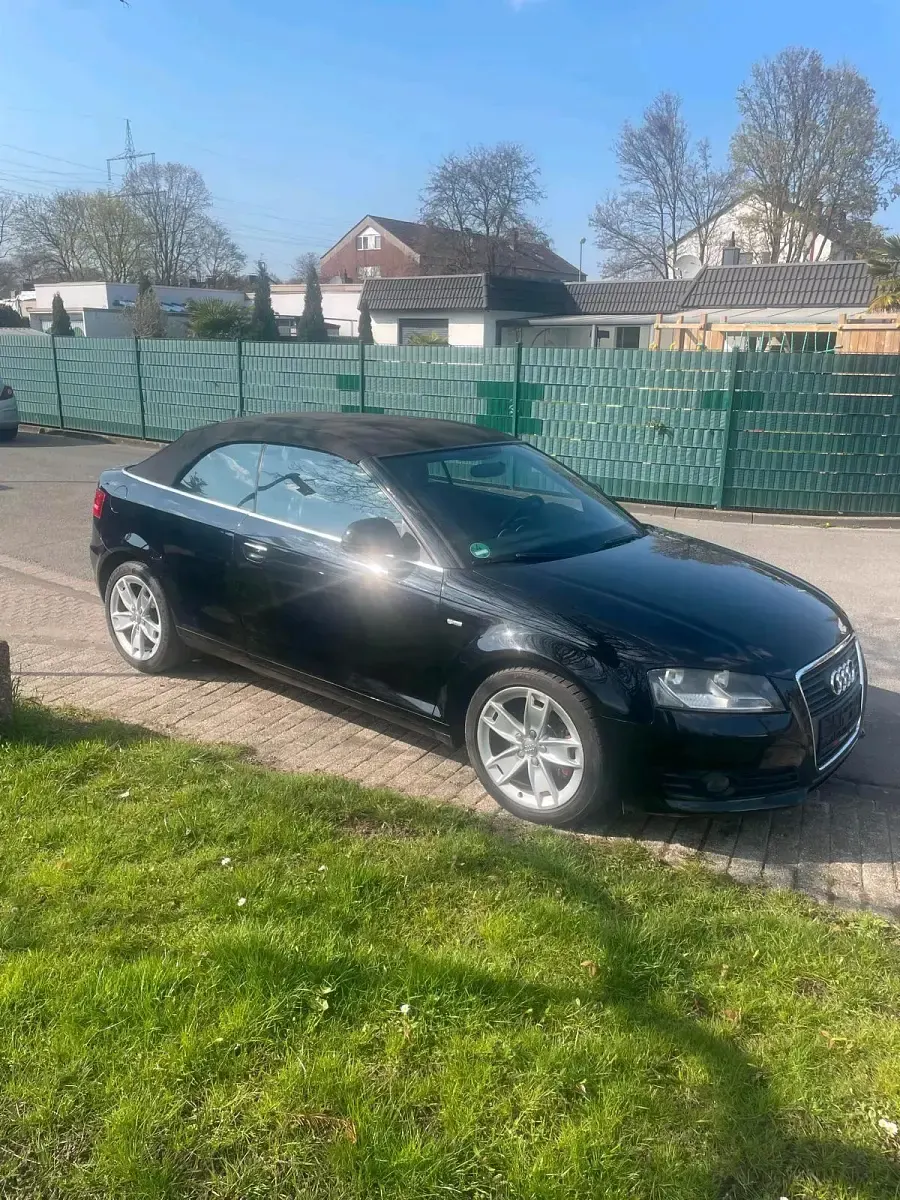 Gebraucht Audi A3 Cabriolet S-Line 200 PS (147 kW) 2009 Schwarz Cabrio