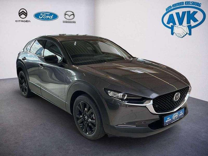 Machine grey Gebraucht 2025 Mazda CX-30 Homura-Line SUV | 29.990 € (Fairer Preis) - Bild 1/4