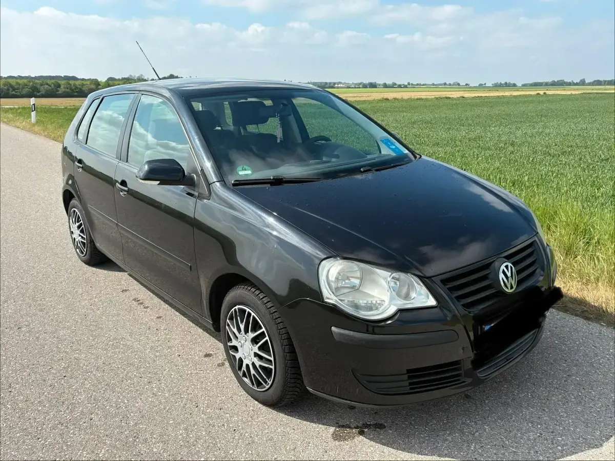 Gebraucht VW Polo 2007 Schwarz Kleinwagen