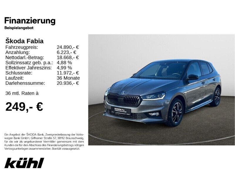 Gebraucht 2024 Skoda Fabia Monte Carlo Limousine | 24.890 € (Etwas zu teuer) - Bild 1/4