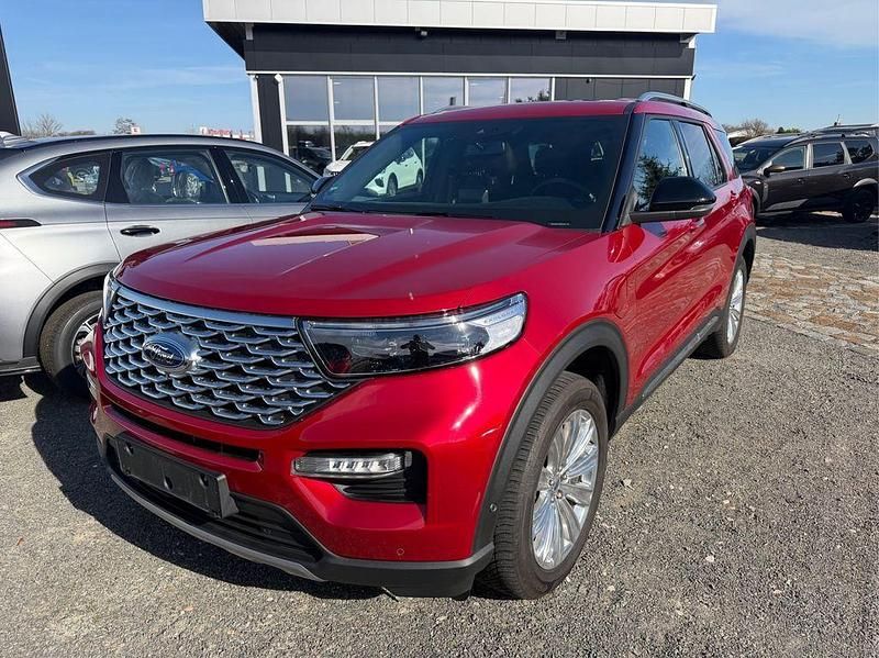 Gebraucht Ford Explorer Hybrid Platinum 457 PS (336 kW) 2023 Lucidrot metallic SUV