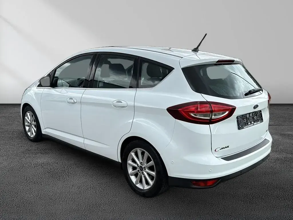 Gebraucht Ford C-MAX Titanium 150 PS (110 kW) 2018 Weiß Van / Kleinbus