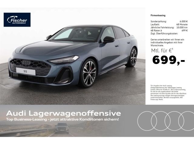 Blau Neu 2025 Audi S5 Sport Limousine | 89.980 € (Teuer) - Bild 1/4