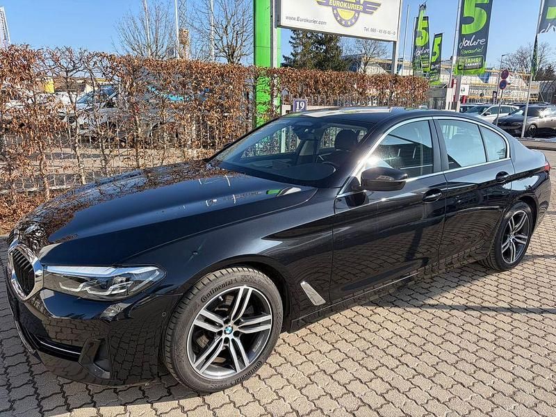 Gebraucht BMW 520 190 PS (139 kW) 2021 Schwarz Limousine