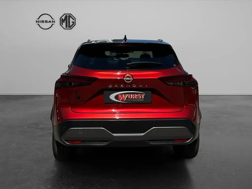 Gebraucht Nissan Qashqai Tekna 158 PS (116 kW) 2022 Rot SUV