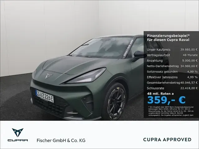Gebraucht Cupra Raval VZ 166 kW (226 PS) 2026 Kleinwagen
