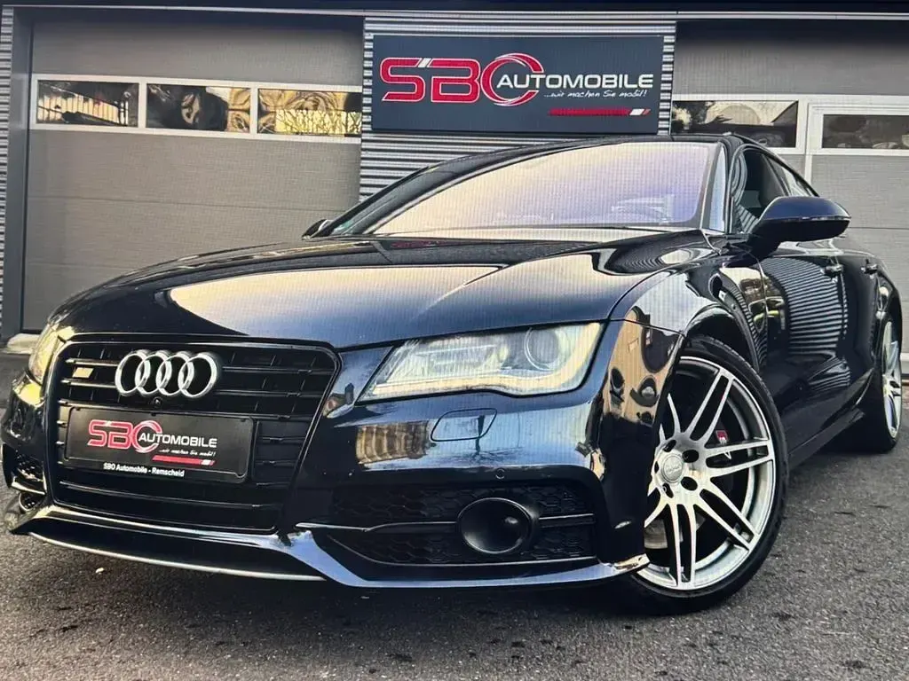 Gebraucht Audi S7 Sportback Sport 420 PS (308 kW) 2014 Blau Kleinwagen