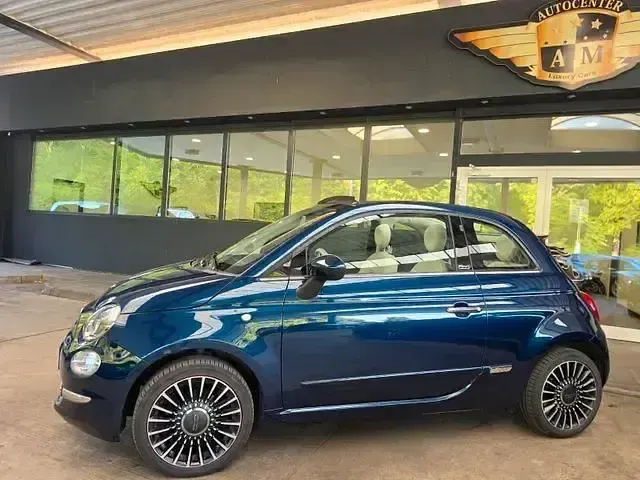 Gebraucht Fiat 500 Lounge 69 PS (50 kW) 2018 Blau Cabrio