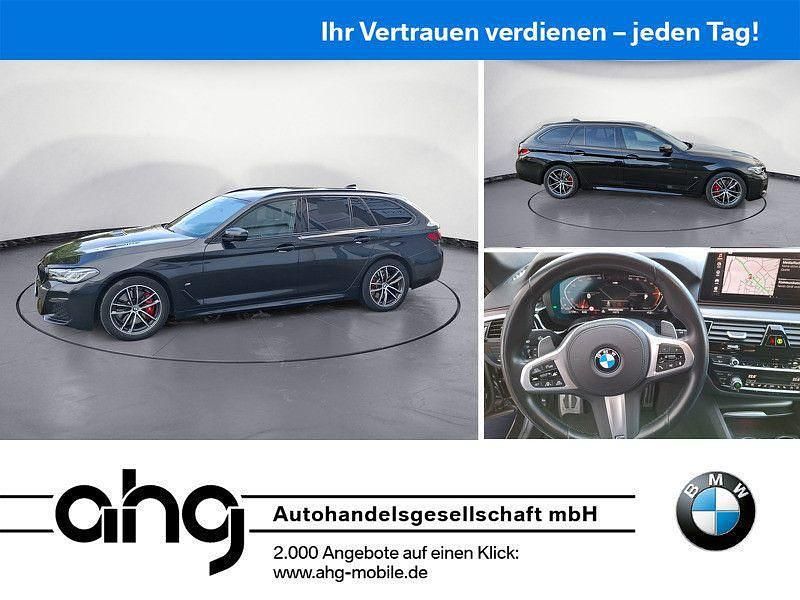 Schwarz Gebraucht 2022 BMW 530 M Sport Kombi | 43.490 € (Teuer) - Bild 1/4