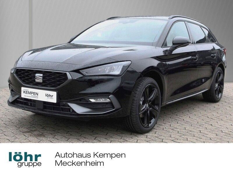 Schwarz Neu 2025 Seat Leon Black Edition Limousine | 38.430 € - Bild 1/4