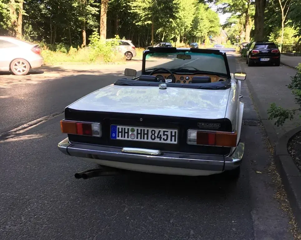 Gebraucht Triumph TR6 122 PS (89 kW) 1973 Weiß Cabrio