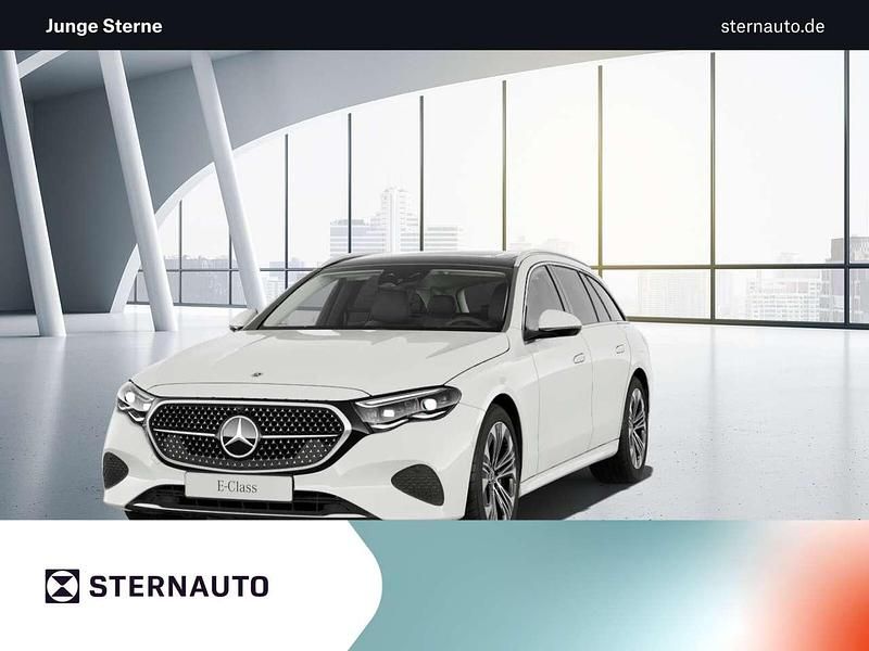 Unilack polarweiß Gebraucht 2024 Mercedes E300 Avantgarde Kombi | 53.980 € - Bild 1/4