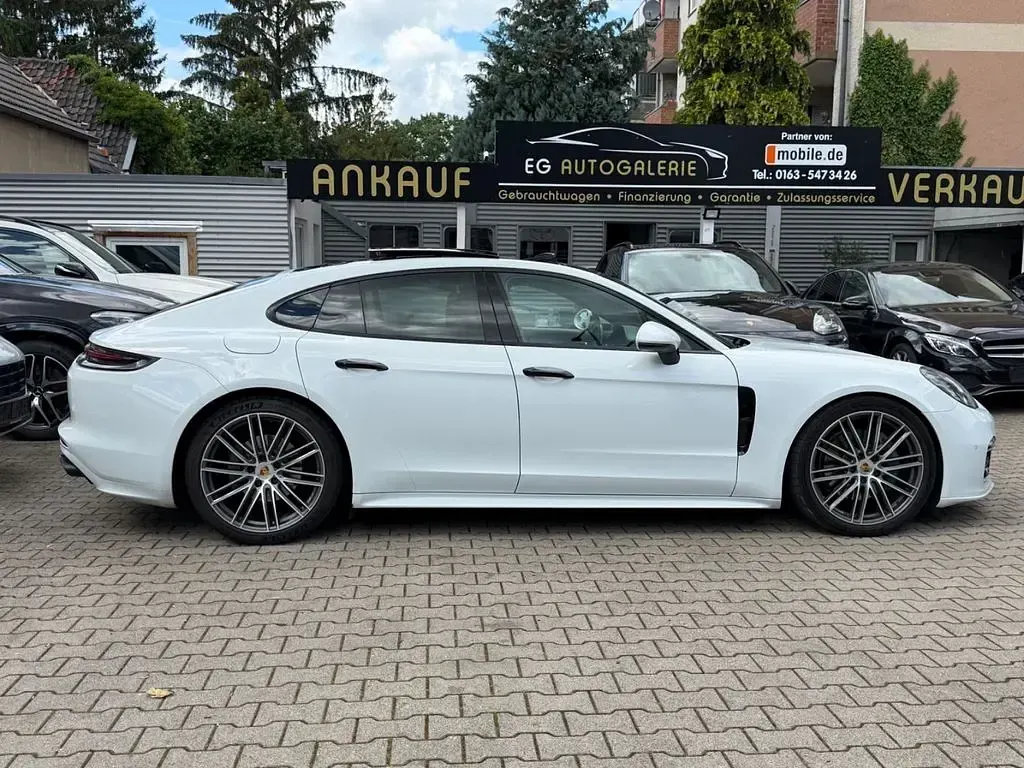 Gebraucht Porsche Panamera 4S Chrono 441 PS (324 kW) 2017 Weiß Limousine