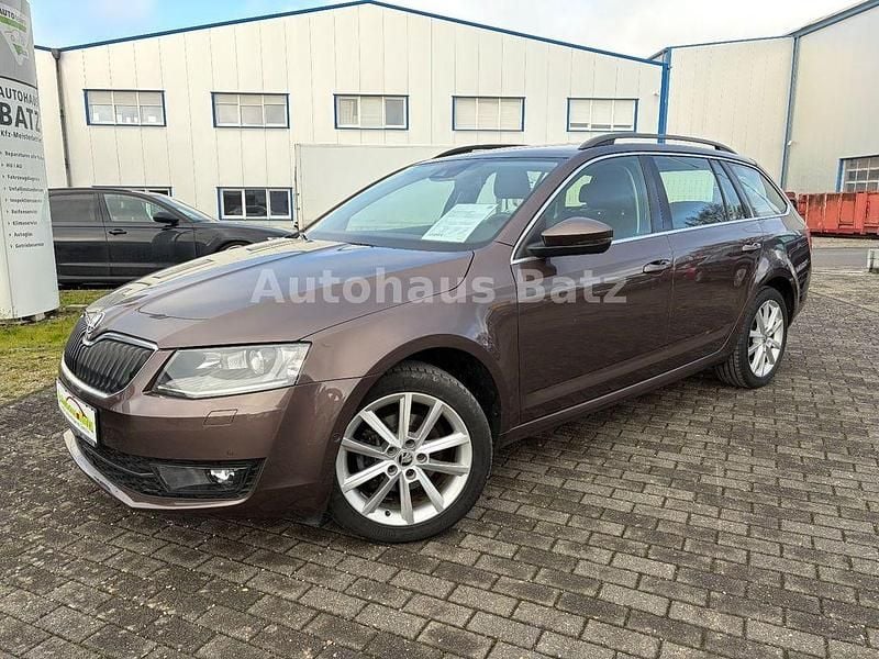 Gebraucht Skoda Octavia Elegance 150 PS (110 kW) 2014 Braun Kombi