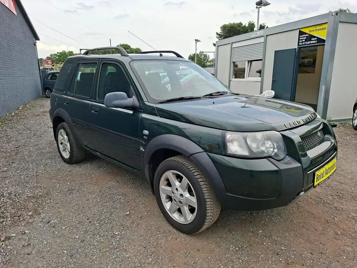 Gebraucht Land Rover Freelander 116 PS (85 kW) 2003 Grün SUV