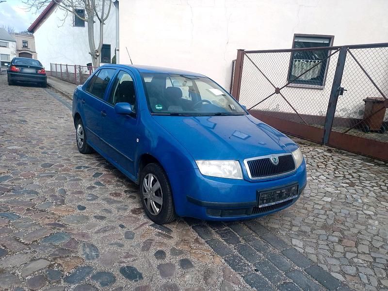 Gebraucht Skoda Fabia 75 PS (55 kW) 2004 Blau Limousine