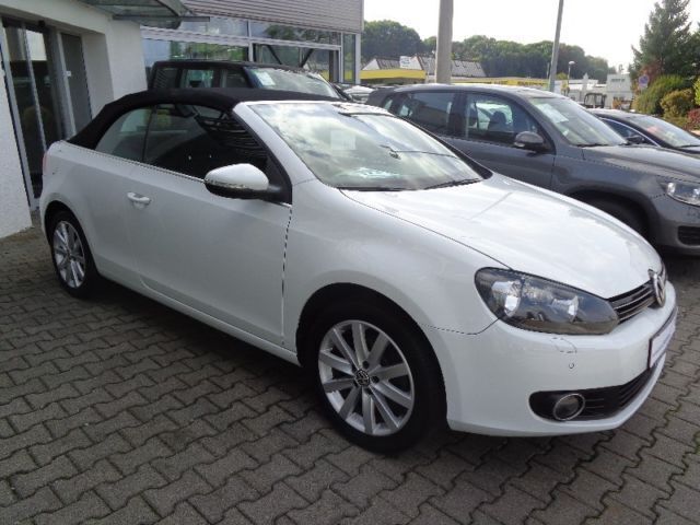 Gebraucht VW Golf Cabriolet 160 PS (117 kW) 2012 Weiß Cabrio