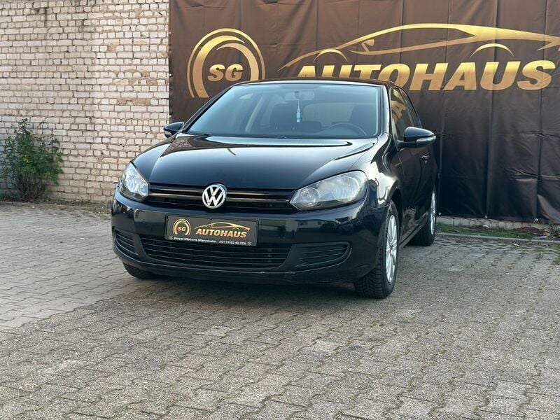 Schwarz Gebraucht 2009 VW Golf VI Trendline Kleinwagen | 4.800 € (Fairer Preis) - Bild 1/4