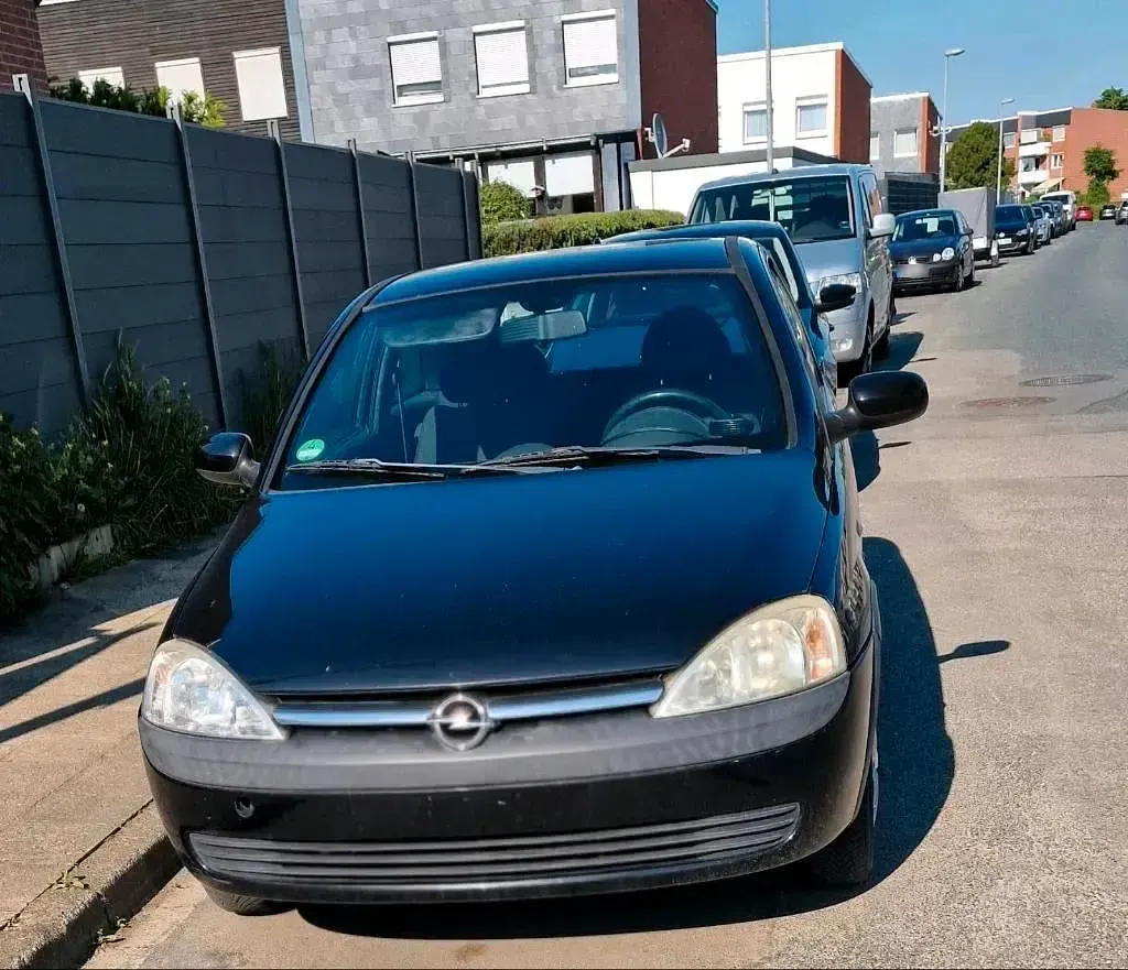 Gebraucht Opel Corsa 75 PS (55 kW) 2003 Schwarz Kleinwagen