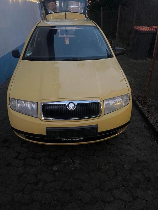 Gebraucht Skoda Fabia 60 PS (44 kW) 2005 Gelb Limousine