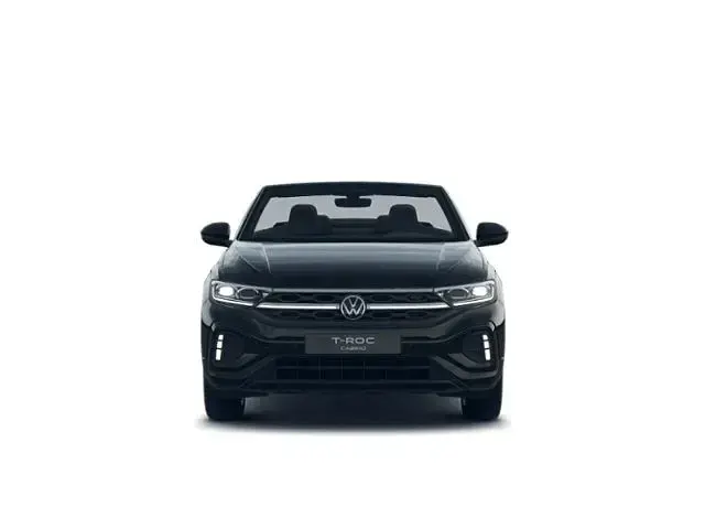 Neu VW T-Roc Cabriolet R-line 150 PS (110 kW) 2026 Schwarz Cabrio