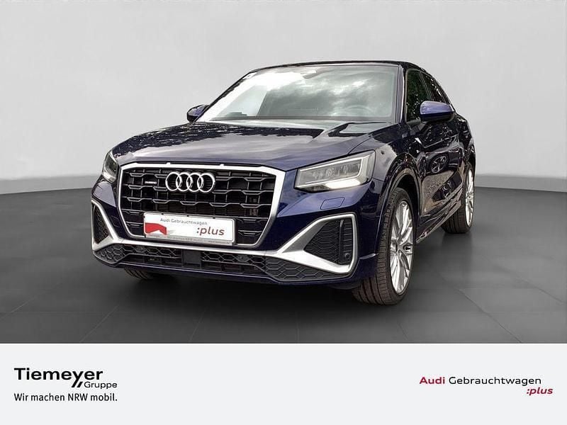 Blau Gebraucht 2022 Audi Q2 S-Line SUV | 26.840 € (Guter Preis) - Bild 1/4