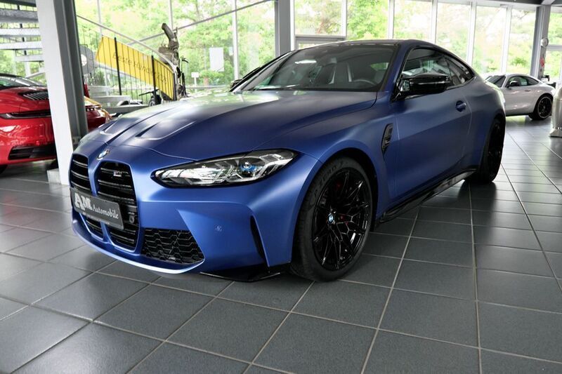 Blau Gebraucht 2022 BMW M4 Competition Edition Coupé | 82.800 € (Etwas zu teuer) - Bild 1/4
