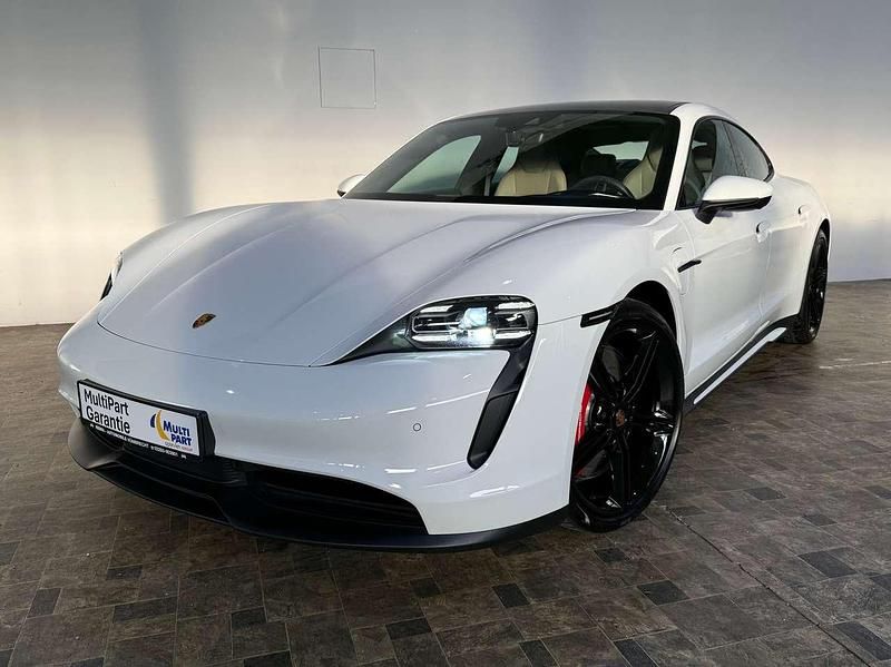 Gebraucht Porsche Taycan 300 kW (408 PS) 2021 Weiß Coupé