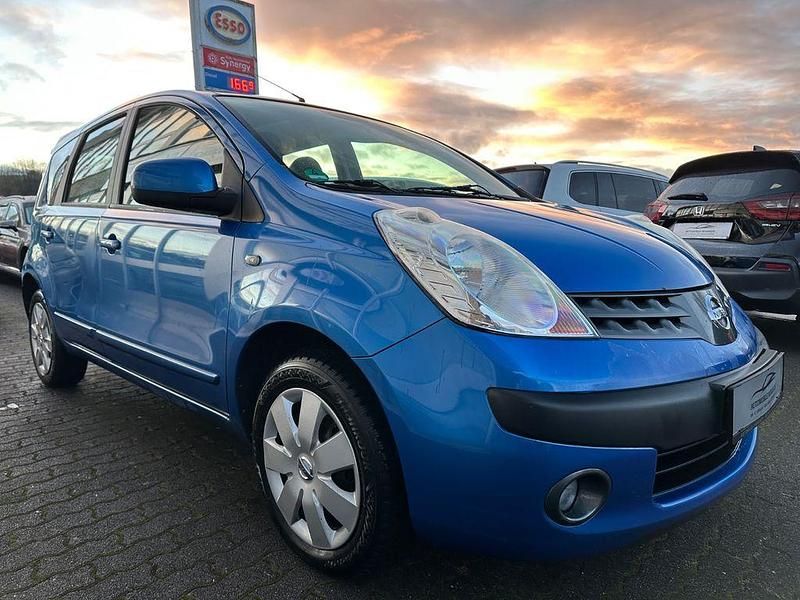 Gebraucht Nissan Note Acenta 88 PS (64 kW) 2007 Blau Kleinwagen