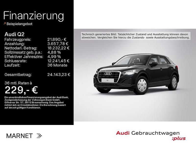 Schwarz Gebraucht 2023 Audi Q2 Comfort SUV | 21.890 € (Fairer Preis) - Bild 1/4