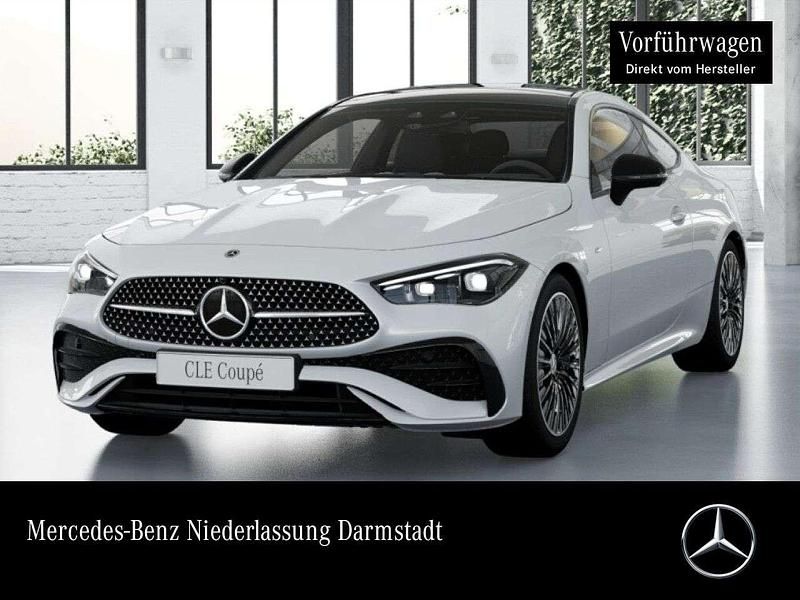 Manufaktur opalithweiß bright Gebraucht 2024 Mercedes CLE300 AMG Coupé | 65.890 € (Teuer) - Bild 1/4