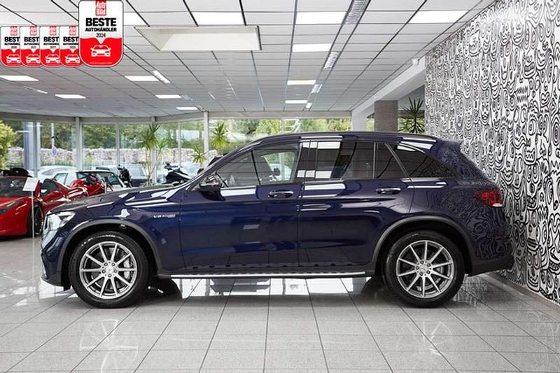 Gebraucht Mercedes GLC63 AMG AMG 476 PS (350 kW) 2020 Cavansitblau metallic SUV