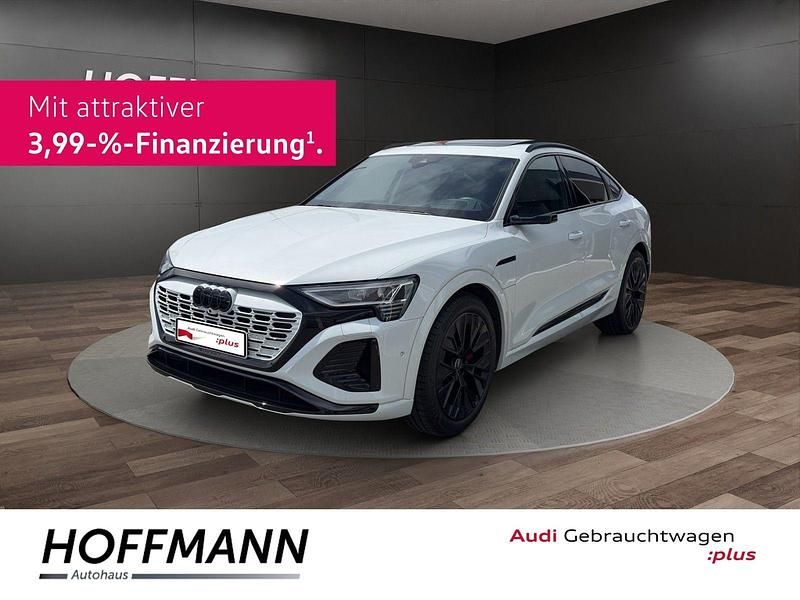 Weiß Gebraucht 2024 Audi Q8 e-tron S-Line SUV | 59.990 € (Etwas zu teuer) - Bild 1/3