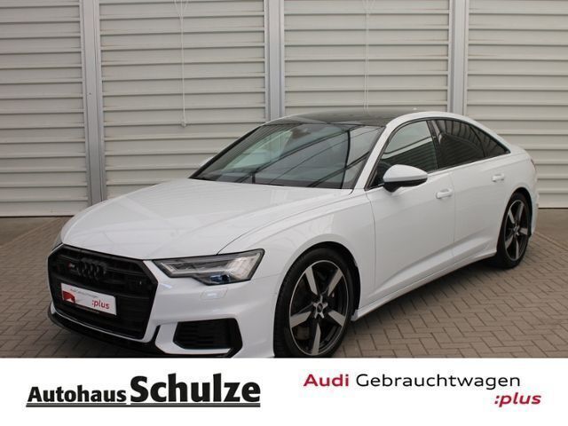 Gletscherweiß metallic Gebraucht 2021 Audi S6 Ambiente Limousine | 49.990 € (Fairer Preis) - Bild 1/4