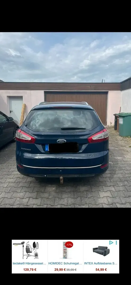 Gebraucht Ford Mondeo 116 PS (85 kW) 2014 Blau Kombi
