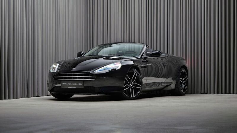 Schwarz Gebraucht 2016 Aston Martin DB9 Cabrio | 130.900 € - Bild 1/4