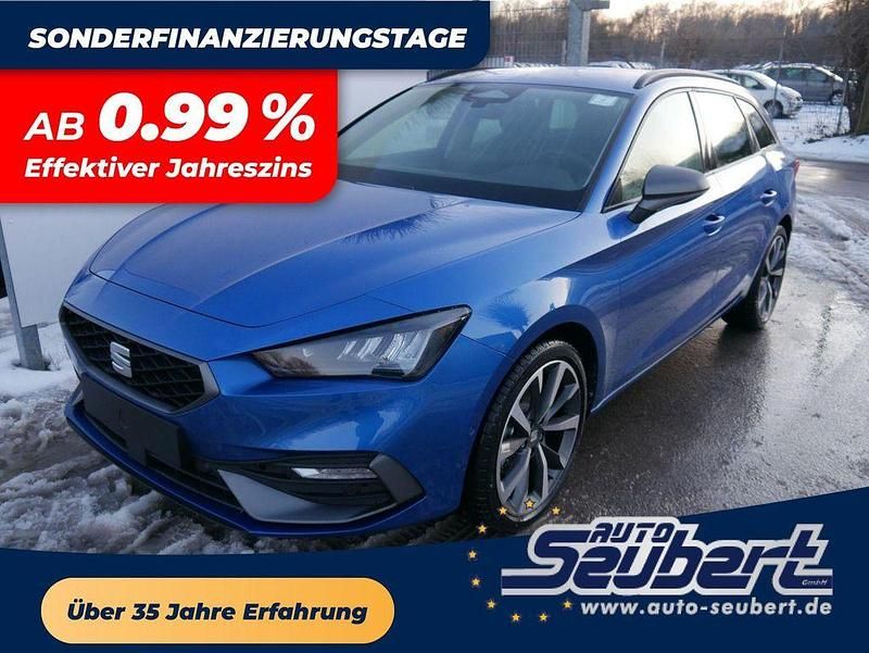 Saphir blau metallic Neu 2025 Seat Leon FR Kombi | 31.990 € (Fairer Preis) - Bild 1/4