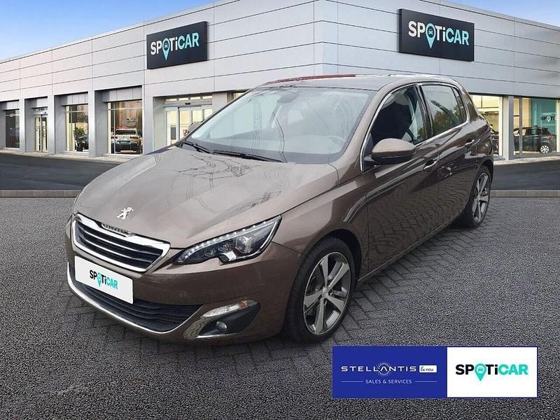 Braun Gebraucht 2014 Peugeot 308 Allure Limousine | 7.980 € (Guter Preis) - Bild 1/4