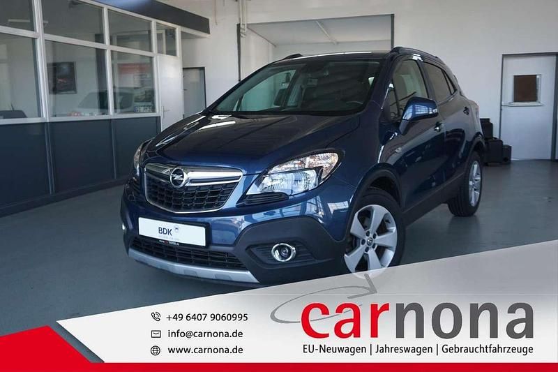 Nacht blau met Gebraucht 2016 Opel Mokka Edition SUV | 12.690 € (Etwas zu teuer) - Bild 1/4