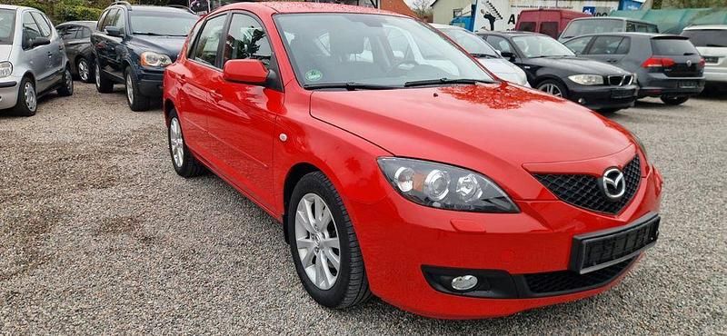 Usata Mazda 3 Active 105 CV (77 kW) 2008 Rosso Berlina