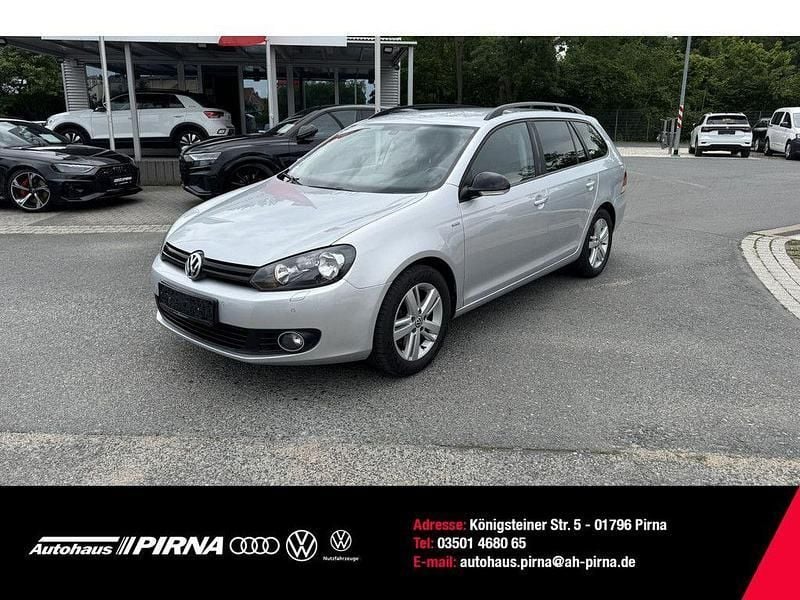 Silber Gebraucht 2013 VW Golf VI Match Kombi | 5.800 € (Guter Preis) - Bild 1/4