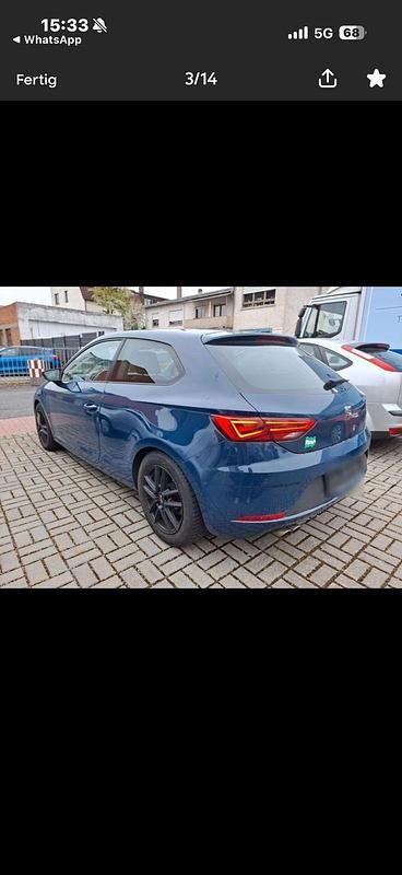 Gebraucht Seat Leon SC FR 150 PS (110 kW) 2018 Blau Kleinwagen