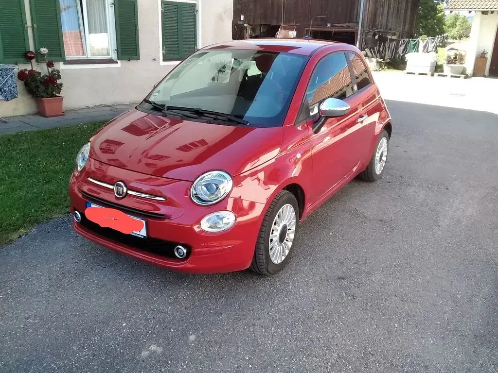 Gebraucht Fiat 500 Mirror 69 PS (50 kW) 2017 Rot Kleinwagen