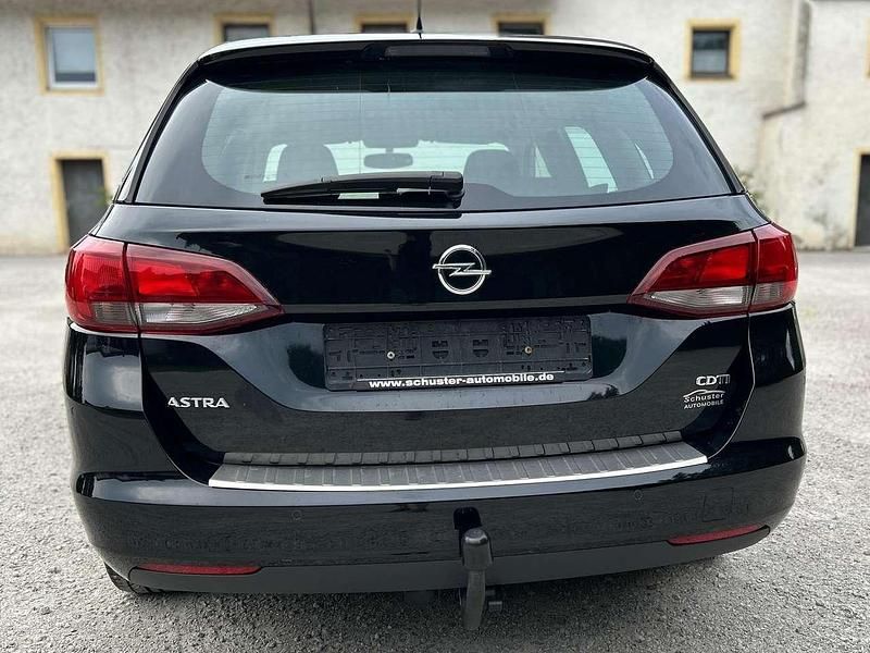 Gebraucht Opel Astra 110 PS (80 kW) 2016 Schwarz Kombi