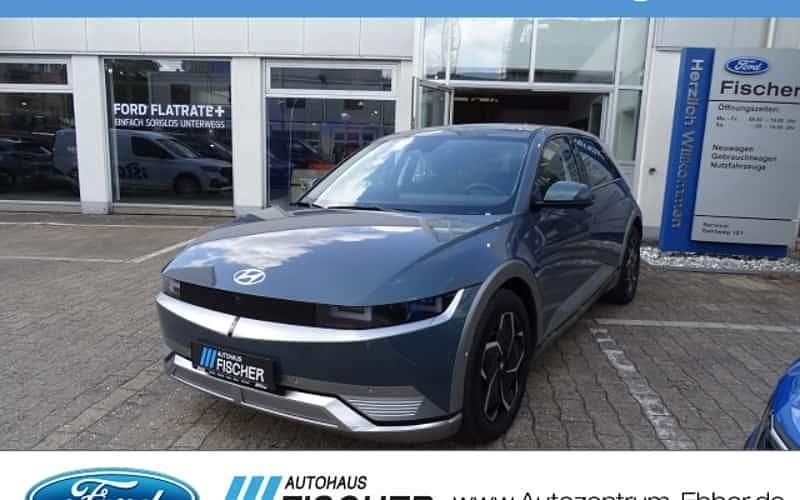 Blau Gebraucht 2023 Hyundai Ioniq 6 Limousine | 28.479 € (Superpreis) - Bild 1/4