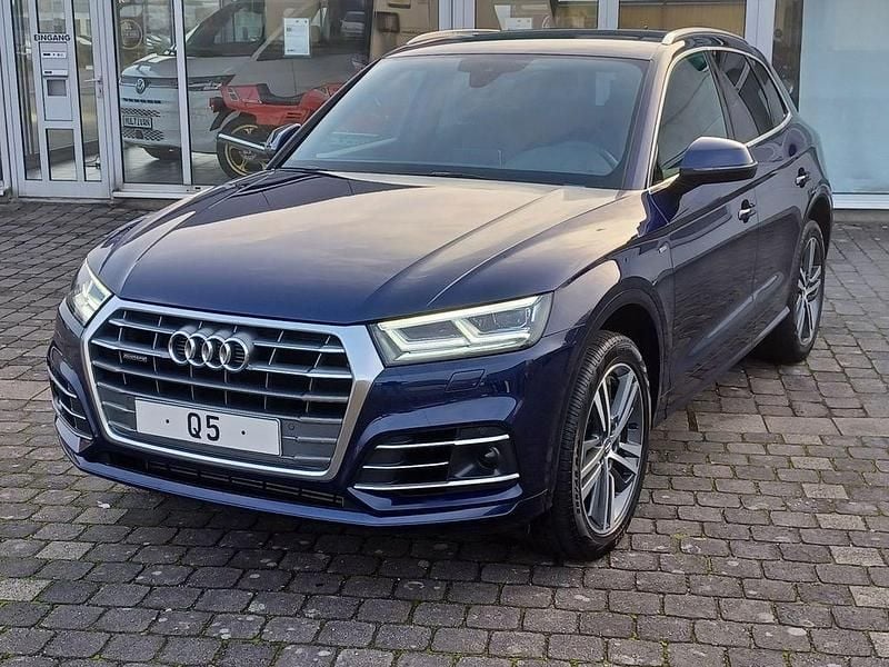Blau Gebraucht 2019 Audi Q5 S-Line SUV | 37.890 € (Fairer Preis) - Bild 1/4