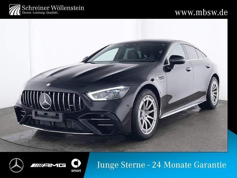 Schwarz obsidianschwarz (metallic) Gebraucht 2023 Mercedes AMG GT 53 AMG Coupé | 92.990 € (Superpreis) - Bild 1/4